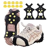 Schuhspikes,Schuhkrallen Eisdielen Anti-Rutsch-Winter-Eis-Greifer Traktion...