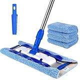 MR.SIGA Professionelle Mikrofaser-Wischmop Bodenwischer Reinigung für...