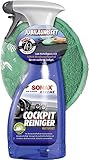 SONAX XTREME CockpitReiniger Matteffect (500 ml) + MicrofaserPad (1 Stück)...