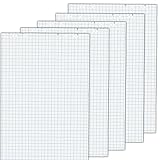 5x Flipchartblöcke, kariert, je Block 20 Blatt 69x99 cm, 6 fach Lochung,...