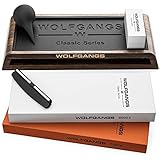 WOLFGANGS CLASSICS Premium Schleifstein Set zum Messer Schärfen - Hochwertiger...