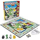 Monopoly Junior, der Klassiker der Brettspiele für Kinder, Familienspiel, ab 5 Jahren