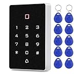 FTSTech 125KHz ID Standalone-Tastatur mit Wiegand-Schnittstelle RFID-Lesegerät...