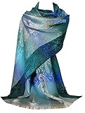 GFM Pashmina-Schal mit Blumenmuster und Paisleymuster (S1-9321-TL)
