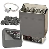 vanvilla Saunaofen Saunaofen 9kw mit externer Steuerung 380V Sauna inkl....