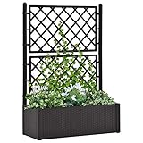 Festnjght Blumenkasten Mit Rankgitter Pflanzkübel Mit Rankgitter Spalier Balkon...