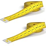 2 Bände Maßband Körpe 200cm/79 Zoll, Schneidermaßband Doppelseitige Measuring Tape...