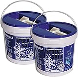 Streusalz 2 x 10 kg Eimer mit Schaufel Deutsche Salinen Qualität Auftausalz TOP Qualität...