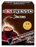 Jacobs löslicher Kaffee Espresso, 100 Instant Kaffee Sticks, 4er Pack, 4 x 25...