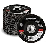 Premium-Fächerscheiben Set│ blau │ 10 Stück │ Ø 125 mm │ Mixpack (je...