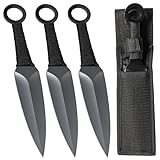 KOSxBO® 3 Expendables Wurfmesser Kunai 22,6 cm - Throwing Knife - schnelles Werfen Messer...