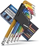 STONE REEF Innensechskantschlüssel Set 13tlg. [inkl. Kugelkopf] - 1,27-10mm Sechskant...