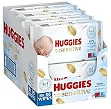 Huggies Pure Extra Care Sensitive Baby-Feuchttücher, Für den ganzen Körper,...