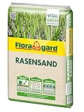 Floragard Rasen-Sand 15 kg für 10 m² • Rasenpflege • zum Lüften schwerer...