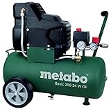 Metabo Basic 250-24 W OF Kompressor 220 l/min 1500 W Luftkompressor (220 l/min, 2850...