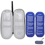 PACKOVE Insulinampullen Schutzhülle Insulin Etui Für Den Kühlschrank Insulin...