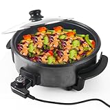 SUPERLEX MultifunktionalePfanne 32x7 cm, 5,6 Liter Elektrische Multipfanne mit...