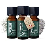 ALPEN HERZ Zirbenöl 30ml (3 x 10ml) - 100% naturreines & ätherisches...