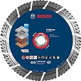 Bosch Professional 1x Expert MultiMaterial Diamanttrennscheiben (für Beton, Ø 230 mm,...