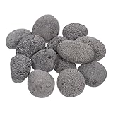 VICASKY Lavasteine für Feuerstellen Hitzebeständige Vulkangestein Steine 3 5cm...