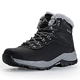 CC-Los Damen Winterschuhe Warm Gefüttert Winterstiefel Wasserdicht Wanderschuhe...