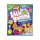 nimm2 Lachgummi Millianer – 1 x 250g – Vegetarisches Fruchtgummi mit Fruchtsaft,...