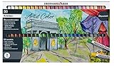 EBERHARD FABER 522050 -Ölpastellkreide Artist Color, 50 bruchsichere Ölkreiden 9 mm...