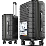 Travely Premium Handgepäck Koffer 55x40x20cm - passend für Ryanair, Lufthansa,...