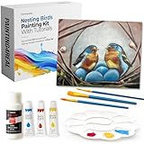 Painting4Real DIY Malsets für Erwachsene und Kinder mit Video-Tutorials: Lernen Sie, wie...