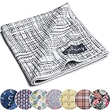 Johans® XXL Mikrofasertuch | Optikerqualität 30x30cm zur Reinigung von Brille,...