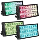 BETOPPER LF2405 Strobe Beam Effektstrahler, Wallwasher Bühnenlicht LED Bar dmx Controller...
