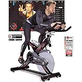 Sportstech Premium Ergometer Heimtrainer mit 22KG Schwungrad & Multiplayer APP | inkl....