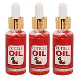 Nagelhautöl für Nägel, Nagelöl, Nagelhautöl, Flasche, 3 Stück, 30 Ml,...