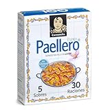Carmencita Paella-Pfanne, Gewürzmischung für Paella mit Safran, glutenfrei, 5 Beutel à...