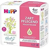 HiPP Babysanft Feuchttücher Zart Pflegend, 3er Pack (3 x 224 Stück)