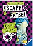 Ravensburger Escape Rätsel: Küche des Grauens - Rätselbuch ab 8 Jahre - Für...