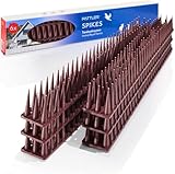 PATTLER® Vogelabwehr aus Robustem Kunststoff | Taubenabwehr für Balkon, Dach,...