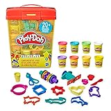 Play-Doh Großes Knetset mit Aufbewahrungsbox für Kinder ab 3 Jahren mit 8 Farben und...