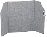 Sichler Haushaltsgeräte Heizwand: Faltbares Fern-Infrarot-Heizpanel, bis 65 °C,...