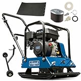 Scheppach Benzin Rüttelplatte HP2000S - 25 kN | 6.5PS | 104 kg | 30cm...