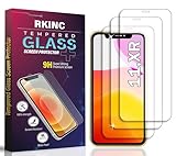 RKINC 3 Stück, Panzerglas Schutz Glas für iPhone 11 / iPhone XR 6.1-Inch,...