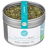 Zauber des Tees Nana Minze, Nana Minze Tee in Bioqualität, marokkanische Minze,...