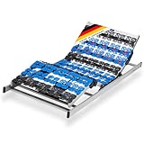 CubeSleep 7-Zonen Motor-Lattenrost Cloud KF Tellerrahmen | Kopf- und Fußteil...