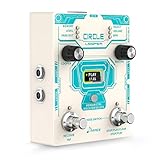 Donner Circle Looper Pedal, Stereo Guitar Looper Pedal, 40 Slots 160 mins Loop...