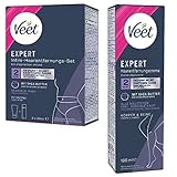 Veet Expert Intim-Haarentfernungs-Set Enthaarungscreme für den Intimbereich inkl....