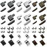 Reißverschluss Reparatur Set, ARPDJK 60 Stücke Zinklegierung Ersatz Zipper Schieber Kit,...