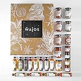 Wajos Adventskalender 2024, vegan: Der etwas andere Feinkost- & Gewürz-Adventskalender...