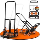 LASTHELD® 2-in-1 Sackkarre & Transportwagen klappbar - Treppensteiger,...