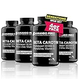 Amando Perez Beta Carotin Depot Bräunungskapseln - 720 VEGANE Softgels mit 50.000 I.E -...