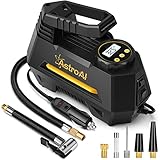 AstroAI Luftkompressor,Auto Luftpumpe Elektrisch Digital Portable Kompressor 12V...